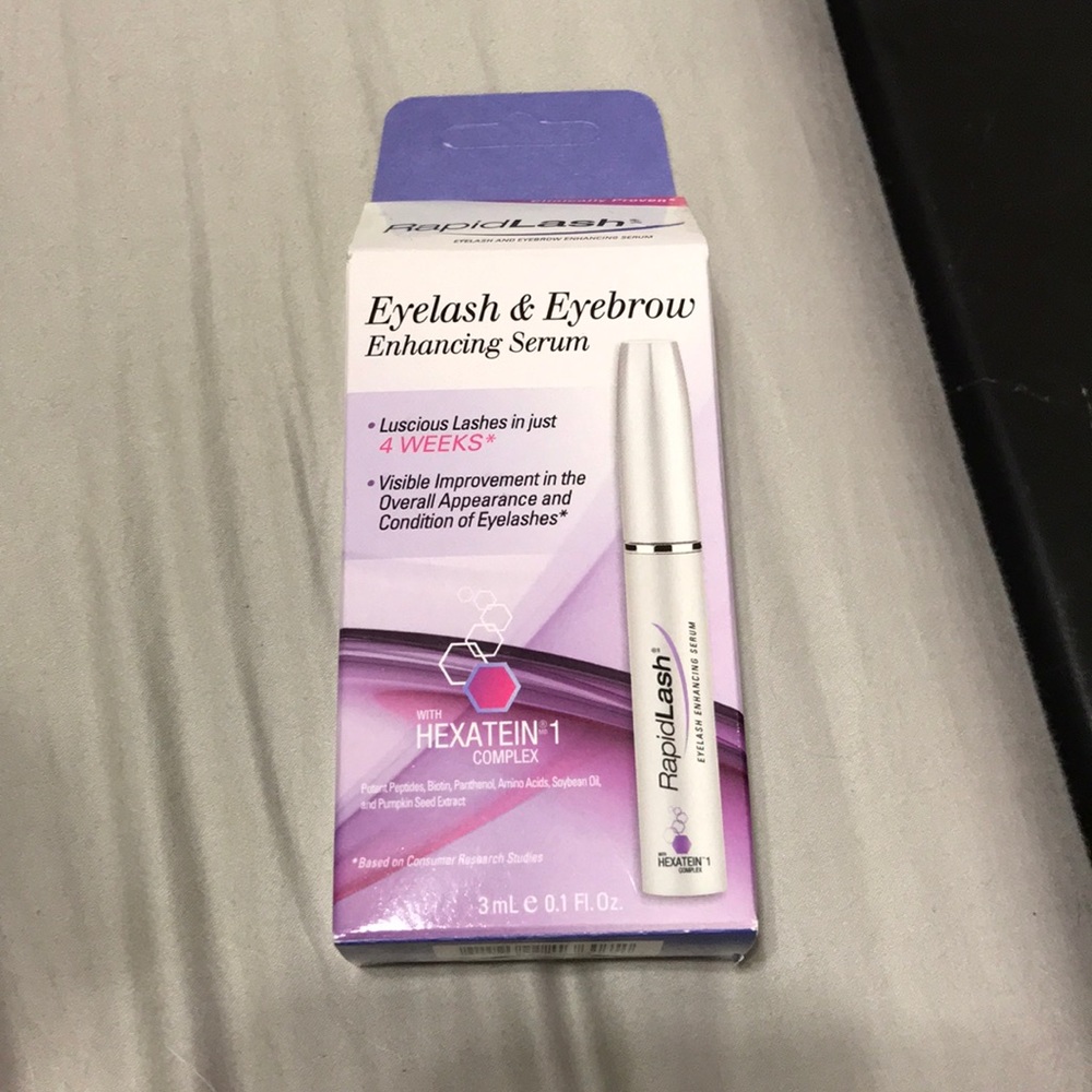 Rapid lash eyelash and eyebrow enhancing serum